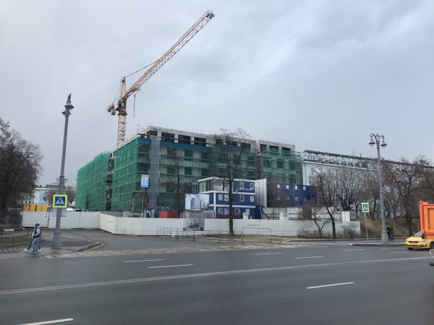 Carre Blanc - уникальный строящийся комплекс апартаментов в центре Москвы.