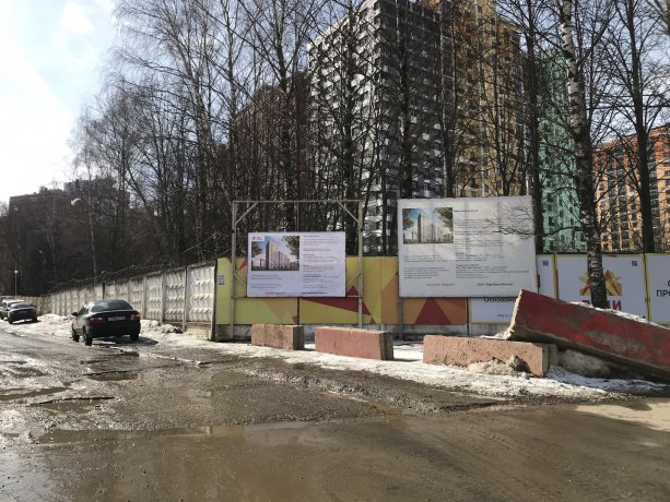 Строительство крупного ЖК