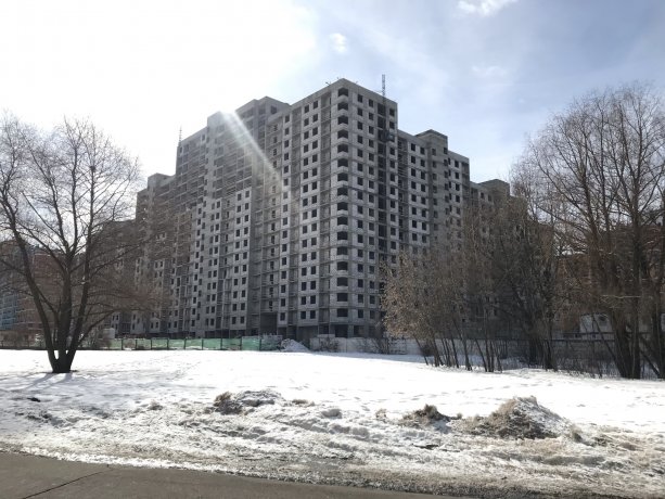 Строительство крупного ЖК