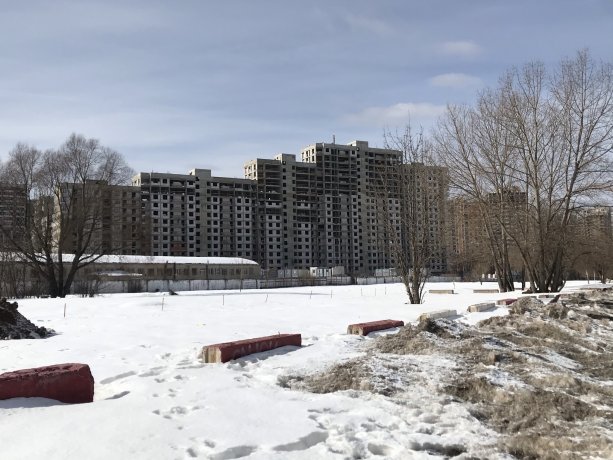 Строительство крупного ЖК