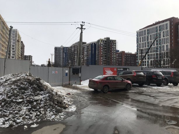 Строительство крупного ТЦ  в рамках строящегося ЖК Скандинавия.