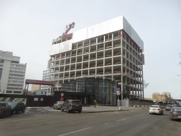 Строящийся бизнес-квартал STONE Towers Москва 3-этап