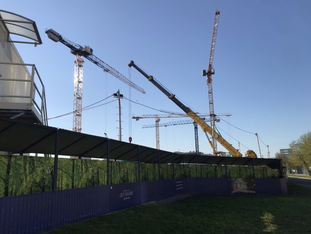 Продолжается строительство Дом Достижение Sminex.