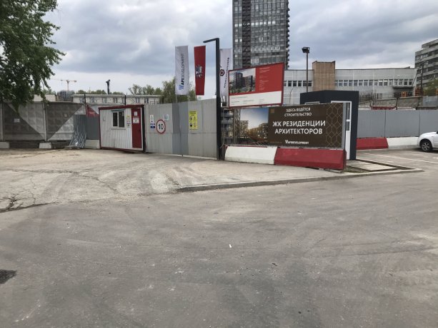Продолжается строительство 2-й очереди МФК Резиденция Архитекторов.