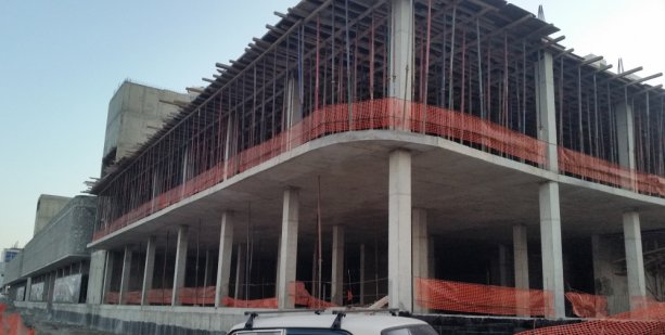 Строительство многофункционального комплекса AQUA Mall - Marriot в Новоросийске.