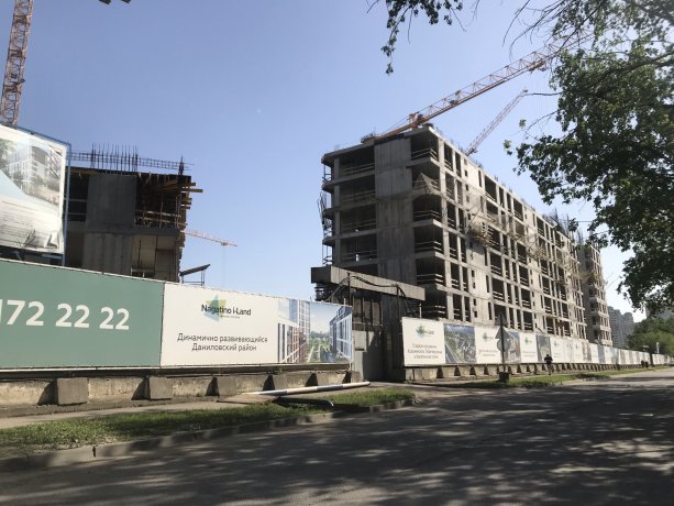 Продолжается строительство Жилого острова Nagatino i-Land».