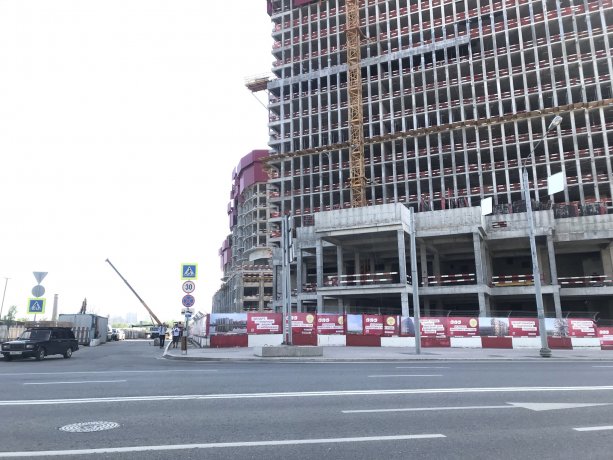 Strabag строит небоскреб «Дом-бриллиант» в ЗилАрте.