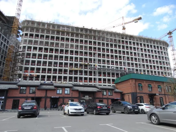 AFI Development строит Бизнес-центр AFISQARE класс А  в Москве: Грузинский Вал, вл. 11.