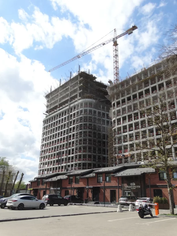 AFI Development строит Бизнес-центр AFISQARE класс А  в Москве: Грузинский Вал, вл. 11.