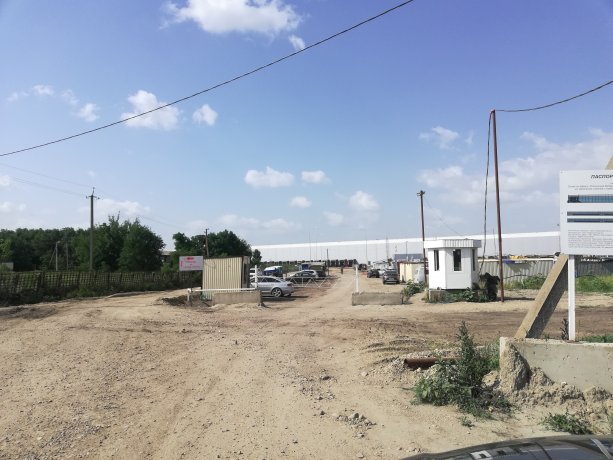 Строительство логистического центра для ГК ЕвроДом в Краснодарском крае.