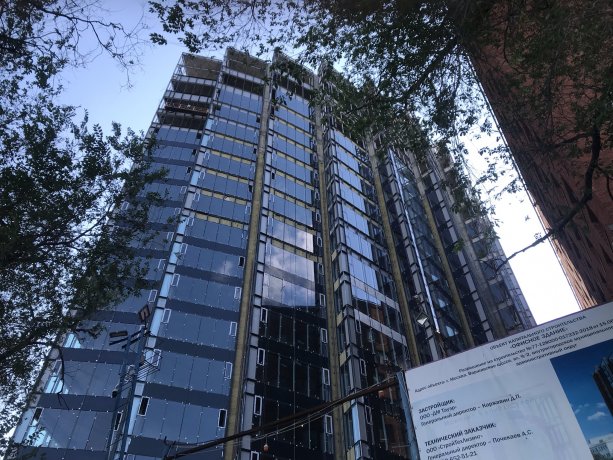 Строительство БЦ DM TOWER от девелопера KR Properties.