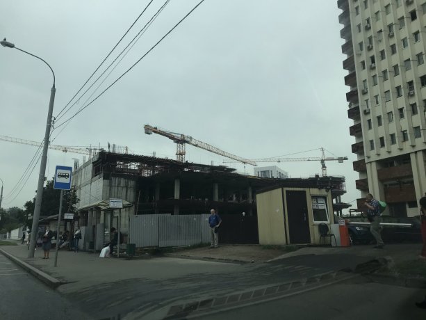 Строительство крупного ТРЦ  в составе ТПУ Селигерская.