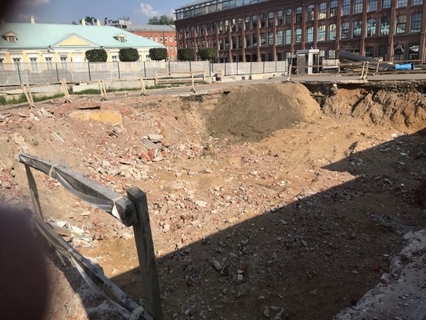 Строительство нового офисного корпуса на территории БЦ Красная Роза.