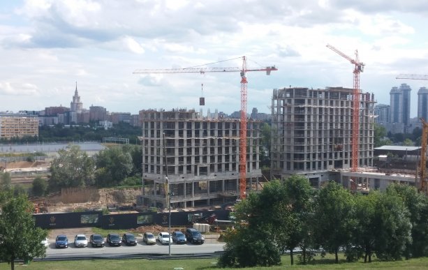 Уникальный строящийся ЖК Victory Park Residences на Поклонной горе.