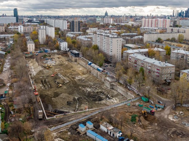 Крупный строящийся Жилой Комплекс бизнес-класса MOD.