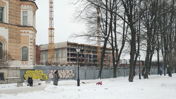 Началось строительство  Делового центра San Gally Park в Санкт-Петербурге.