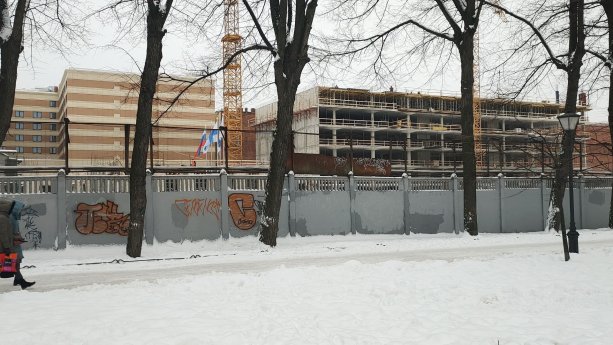 Началось строительство  Делового центра San Gally Park в Санкт-Петербурге.