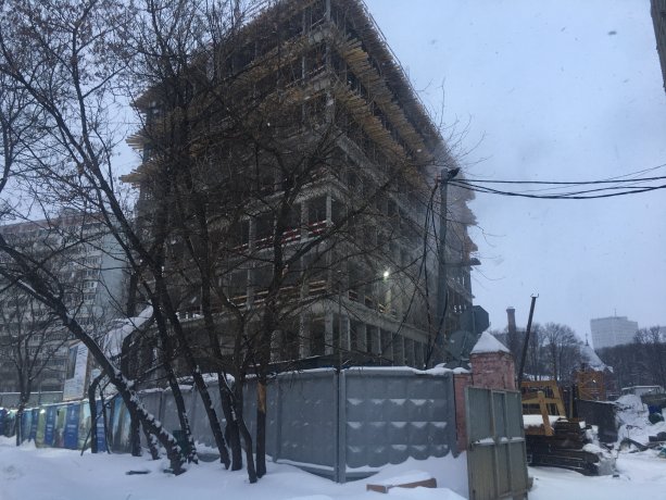 Cтроительство Бизнес-Центра в составе МФК Серебрянный фонтан.