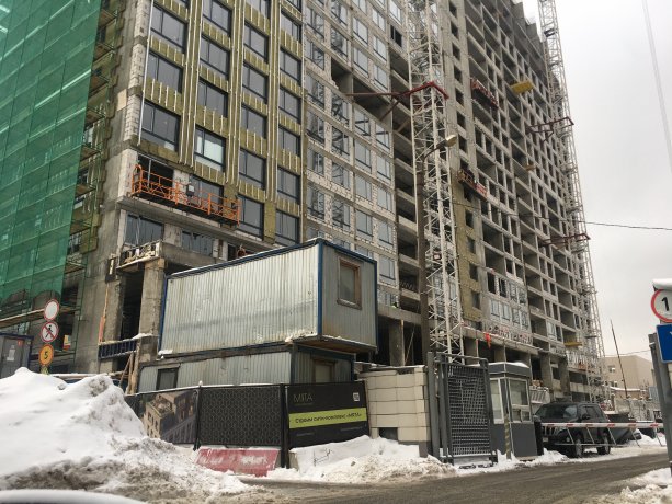 Строящийся Комплекс Апартаментов Мята от девелопера МИЦ.