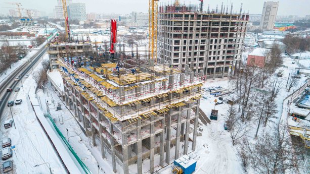 Строительство  ЖК EVER 2-я очередь от девелопера Tekta Group.