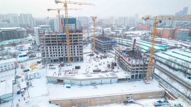 Строительство  ЖК EVER 2-я очередь от девелопера Tekta Group.