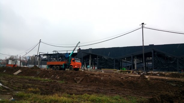 Строительство гастрономического центра Vnukovo Outlet