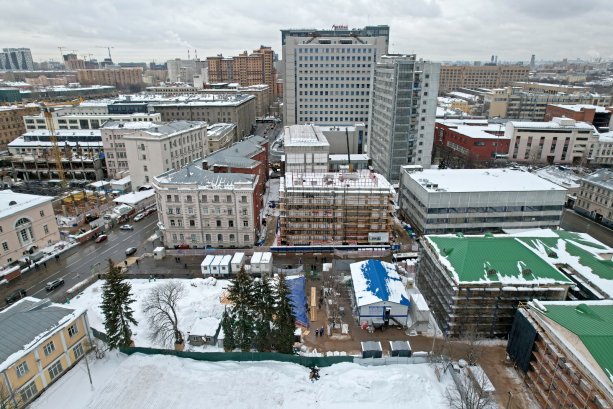 Масштабная реконструкция центрального учебного кластера МГТУ Баумана.