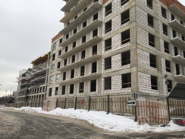 Строящийся жилой комплекс «Вдохновение» от застройщика Стройвос.
