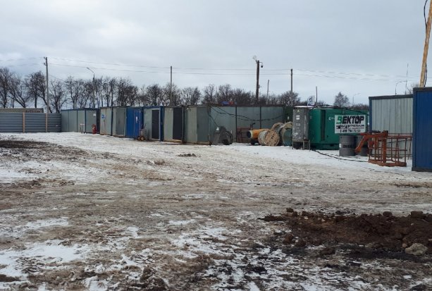 Строительство нового Леруа Мерлен во Владимире.