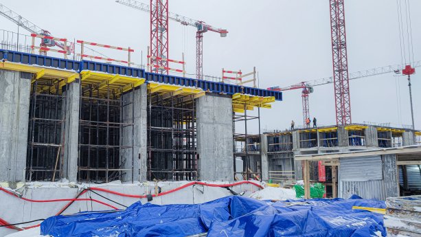 УЭЗ начал строить масштабный ЖК на 290 000 кв.м в рамках ТПУ Мневники.
