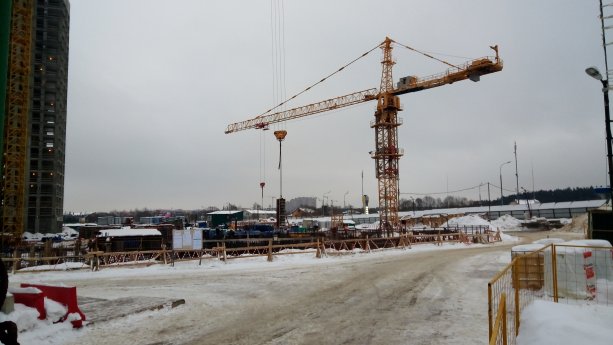 Строящийся ЖК «Городские истории» в рамках ТПУ «Рассказовка».