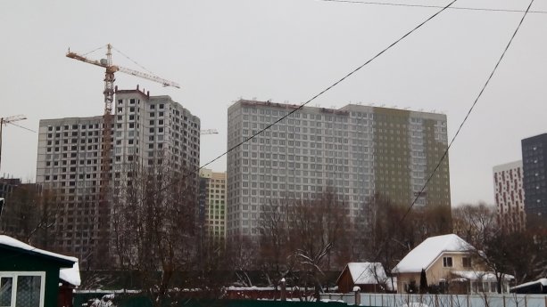 Строящийся ЖК «Городские истории» в рамках ТПУ «Рассказовка».