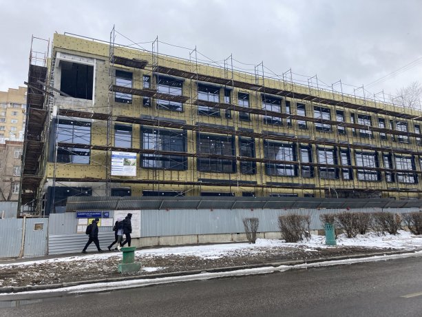 Строительство Торгового Центра ул. Адмирала Макарова, д. 41.