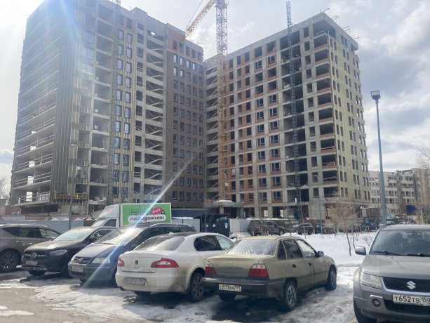 Продолжается строительство 2-й очереди МФК Резиденция Архитекторов.