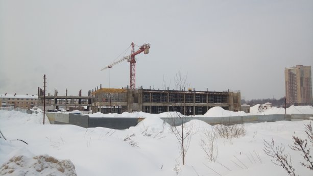 Строительство крупного образовательного комплекса Истра Восточный