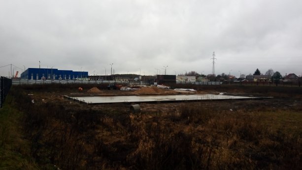 Строящийся завод по производству скоростных судов Мортех.