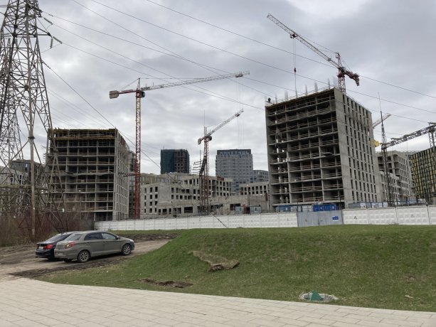 Продолжается строительство Жилого острова Nagatino i-Land».