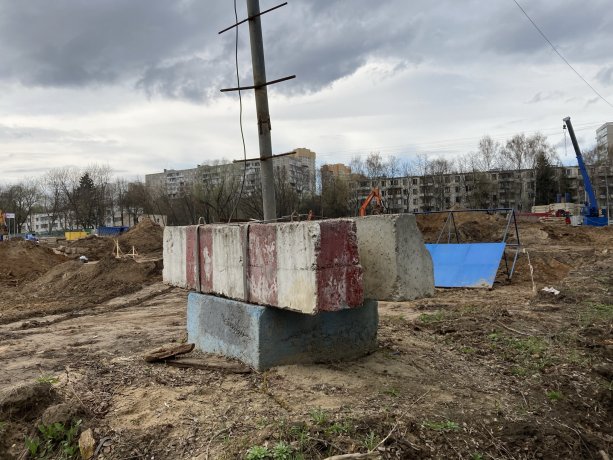 Строительство крупного ЖК в рамках реновации ул. Давыдковская, вл. 10.