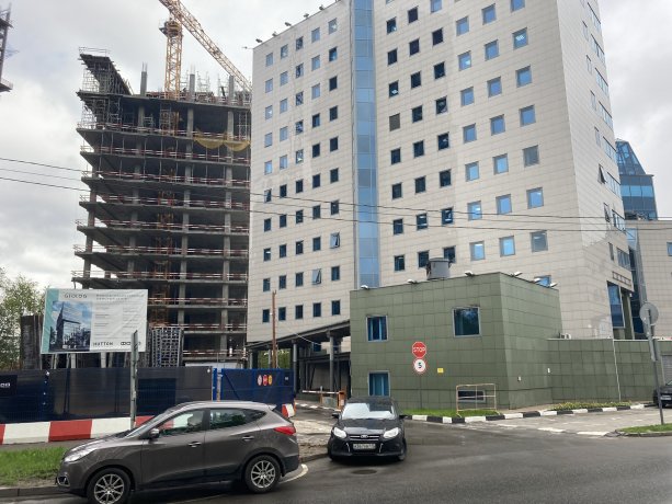 Строительство нового Бизнес-Центра GEOLOG на ул. Обручева.