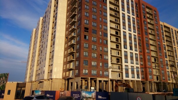 Строительство крупнейшего нового ЖК 1-й Ленинградский