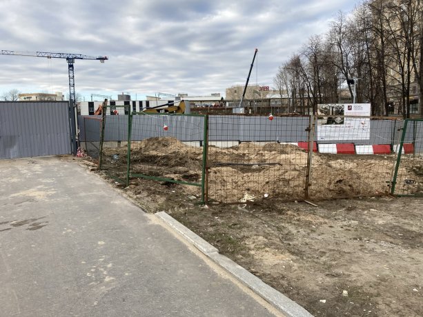 Строительство ЖК Интеллигент  в составе (ТПУ) «Электрозаводская».