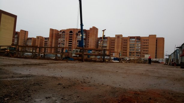 Строящийся Жилой Квартал 24 в Дубне.