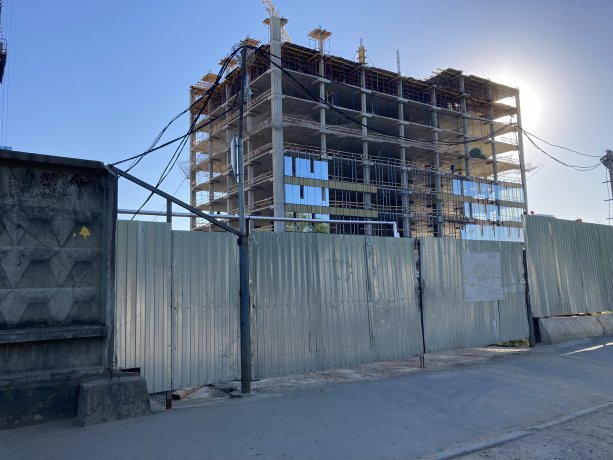 Продолжается строительство БЦ Ostankino business park.