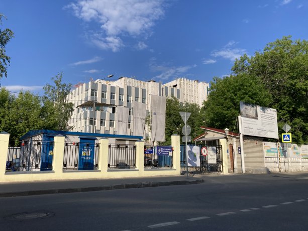 Продолжается строительство корпуса клинической больницы им. С.П. Боткина