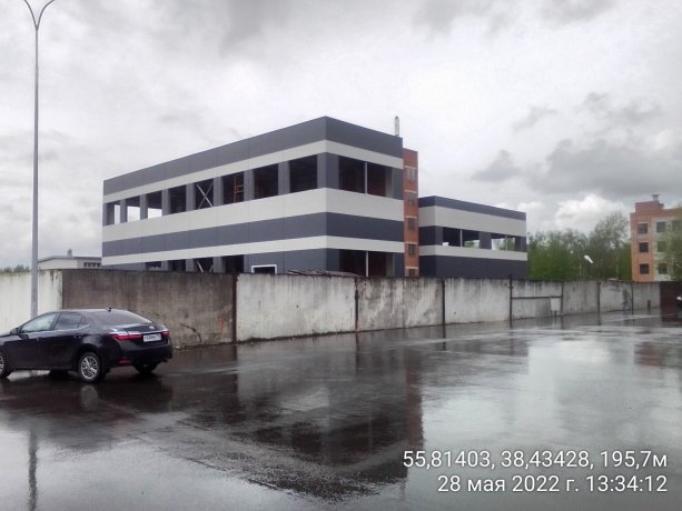 Строительство производственно-складского здания в Электростали.