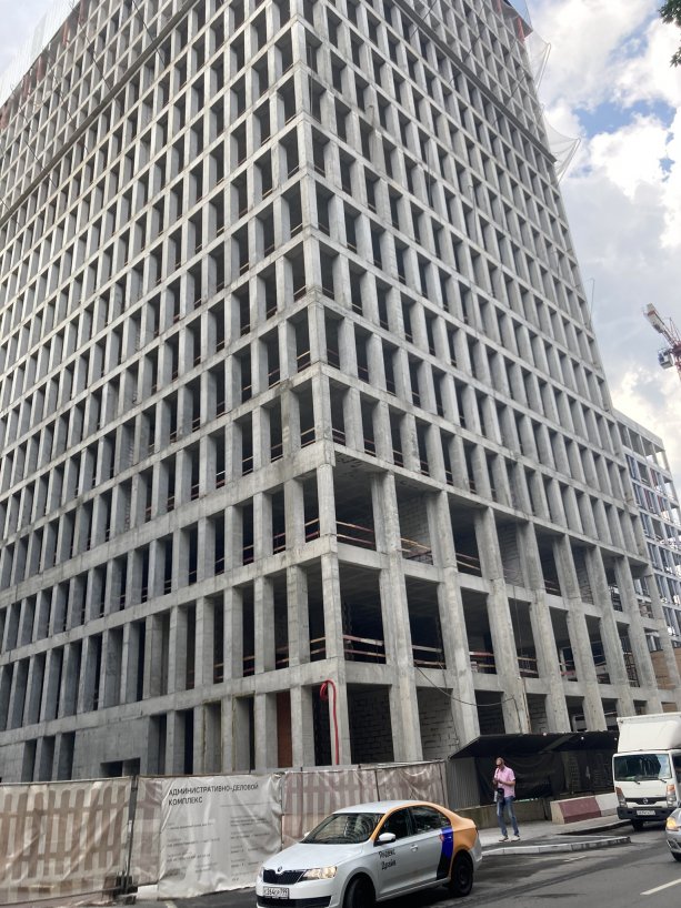 Строящийся бизнес-квартал STONE Towers Москва 3-этап