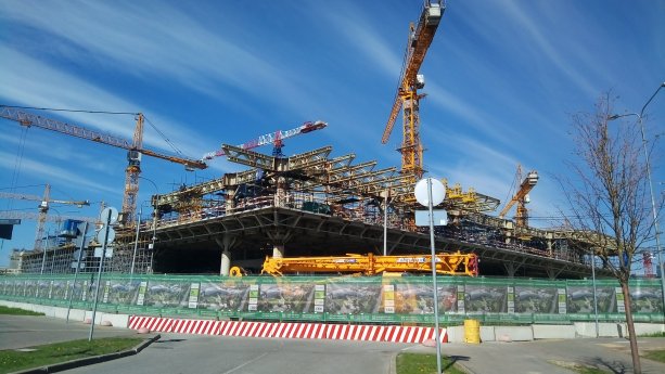 Строительство 2-ой очереди центра обработки данных Сбербанка Сколково.
