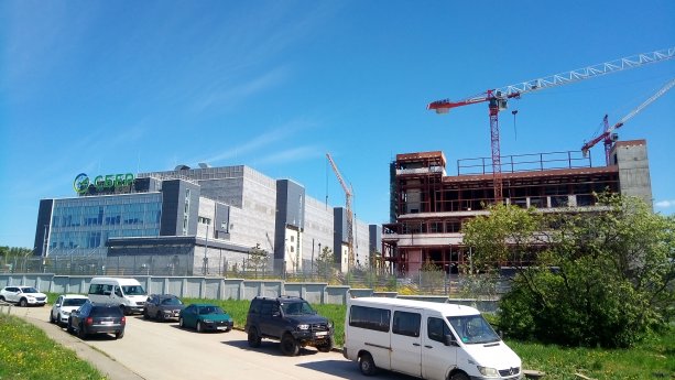 Строительство 2-ой очереди центра обработки данных Сбербанка Сколково.