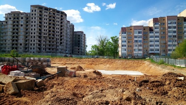 Строящийся Жилой комплекс «Восточный» в Звенигороде.