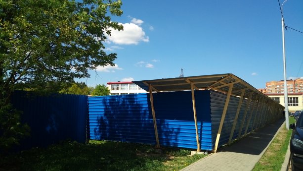 Строительство нового корпуса 500 мест к Одинцовской гимназии №14.